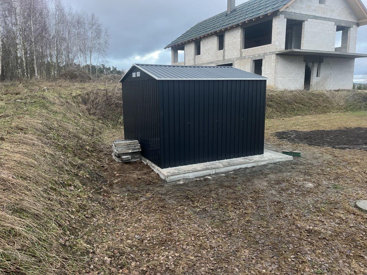 Taras pod domek z narzędziami ROMBUD